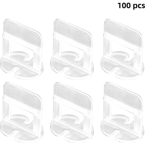 ANENG 100PCS/Lot 40X36MM Tile Leveling Spacer 1mm/1.5mm/2mm/3mm Minimum Grout Joint Suitable For 3mm -12mm Thick Tiles