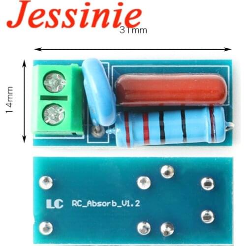 RC Absorption/Snubber Circuit Module Relay Contact Protection Circuit Resistance Surge Anti-interference Module