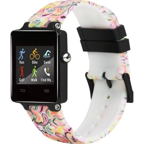 Odog Breathable Luxury Watch Sports Strap For Fitbit Garmin Vivoactive ONLY Lightweight Adjustable Straps colorful pattern