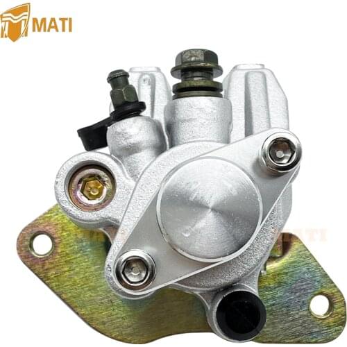 Rear Brake Caliper with Pads for Yamaha ATV Raptor 125 250 350 YFM125 YFM250 YFM350 5YT-2580W-10-00 without Parking Brake