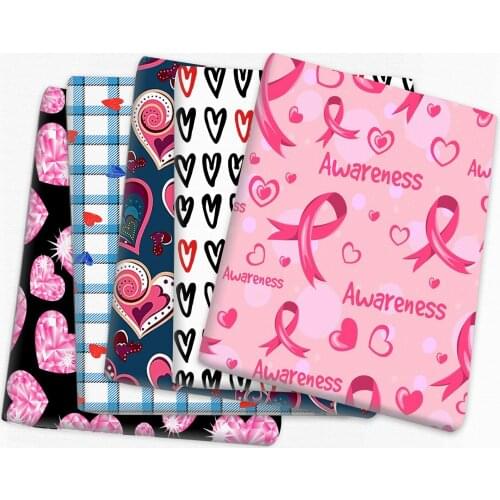 50*145cm Valentines' Day Fabric for Tissue Kids Home Textile Patchwork Cloth DIY Sewing Quilting Curtain Bedding,c15950