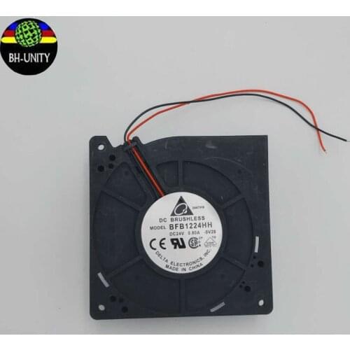 Sucker fan For Mutoh Roland Mimaki JV33 JV5 JV4 printer Inkjet Printer DC 24V Silent Blower Material Sucking Fans 12cm