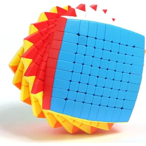Shengshou 9x9x9 Magic Speed Cube Stickerless 80mm Professional 9x9 Cubo Magico Toys for Children Fast Delivery Products