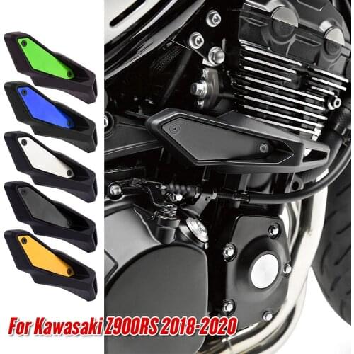 Z900RS Motorcycle Frame Slider SET Engine Guard Protector Left & Right For 2018 2019 2020 Kawasaki Z 900 RS Green High Quality