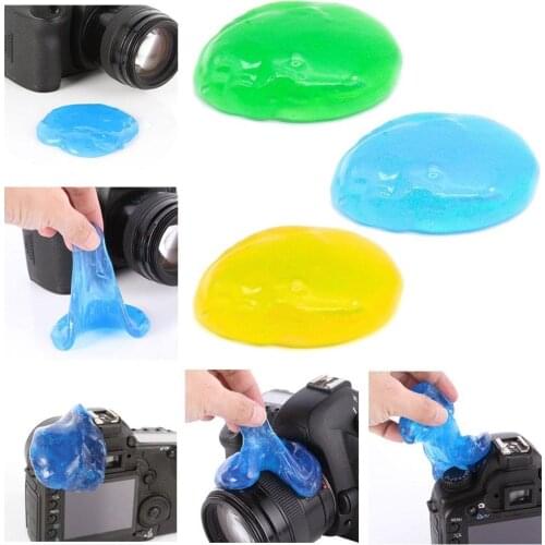 1Pc Soft Sticky Dust Cleaning Slimy Gel Clean Mud Keyboard Cleaner For Computer Camera Keyboard For DSLR E1P5