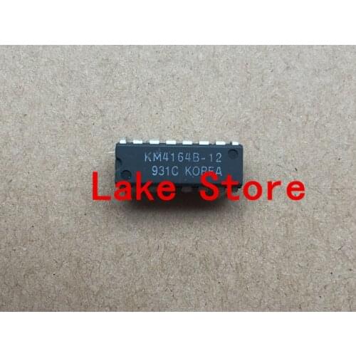 10 unids/lote 4164 KM4164B KM4164B-12 DIP16 KM4164B-15 KM4164B-10