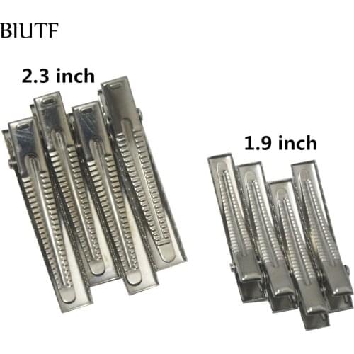 100pcs/lot 2 Sizes Available Alloy Alligator Hairpin Barrette Hair Clip Women/Girl Hair Accessories High Quality JZ09