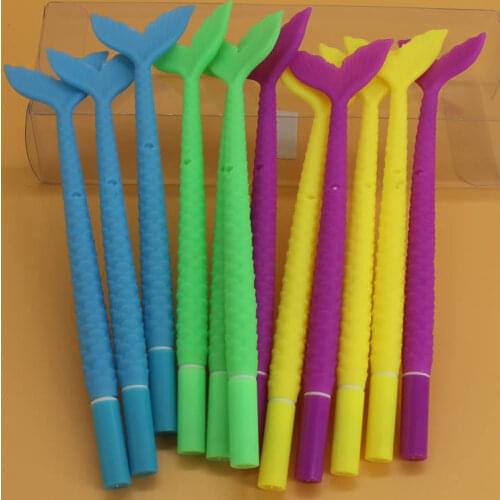 36 Pcs Creative Cartoon Simulation Fish Gel Pen Stationery Writing Office Supplies Kawaii Student Stationery