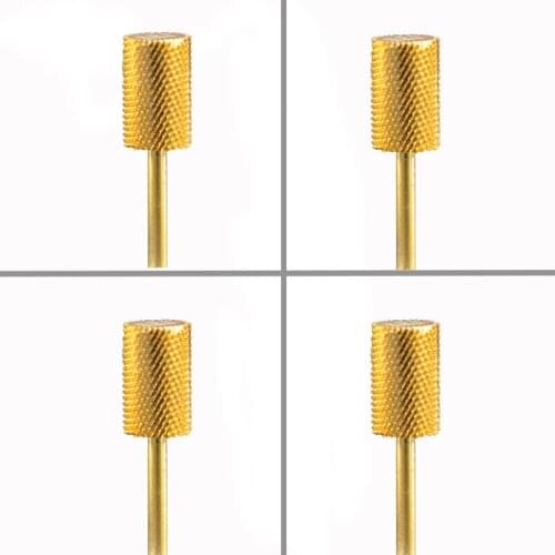 4pcs Carbide Nail Drill Bit -Big Barrel Bit - F