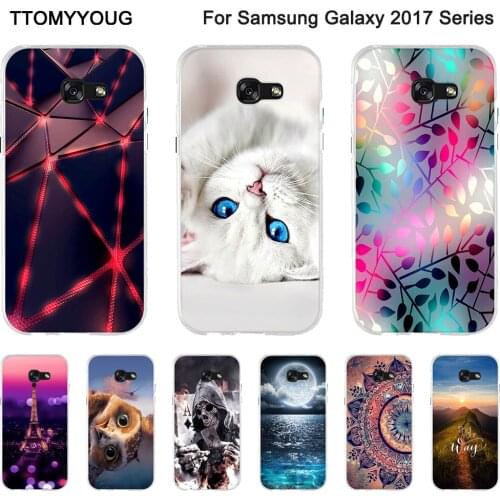 TPU Case for Samsung Galaxy A5 2017 Soft Silicone Back Cover for Samsung Galaxy A3 2017 Phone Fundas For Samsung Galaxy A7 2017