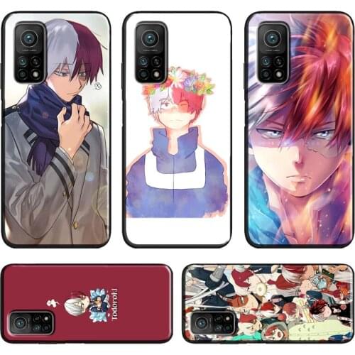 Todoroki Shouto My Hero Academy Case For Xiaomi Mi 11 Ultra 9T 10T Pro Mi Note 10 Lite Cover For POCO X3 M3 Pro F3 Coque