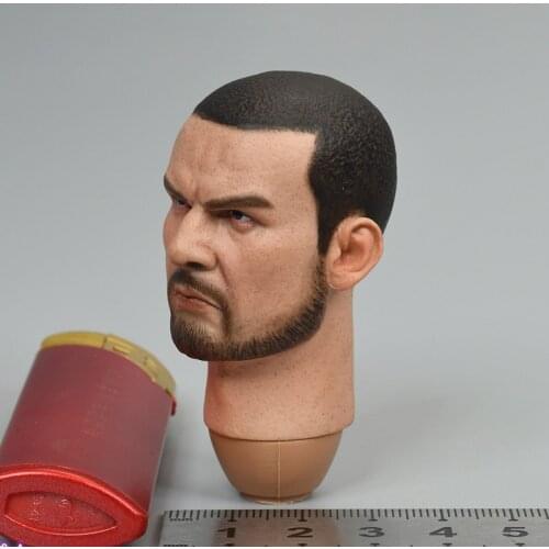 FP002 1/6 Scale Soldier Knight Head Carving Action Soldier Toy Head Sculpture Model Fits 12 Inch Coo Doll Body Collection Hot