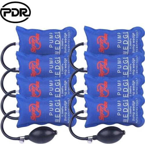 PDR 10 pcs/set tools Pump Wedge Locksmith Tools Auto Air Wedge Airbag Lock Pick Set Open Car Door Lock Hand Tools