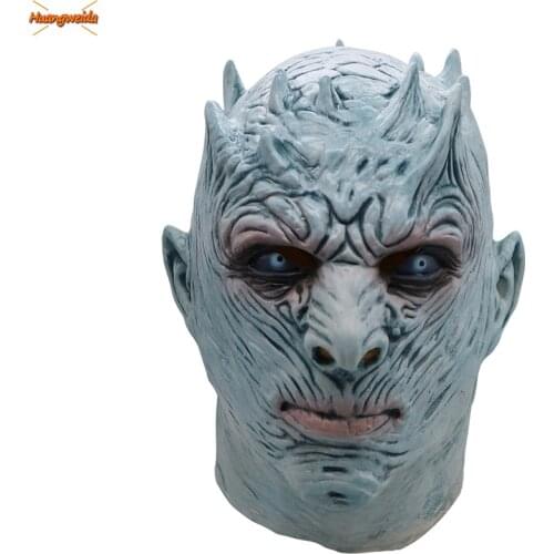 Night King Mask Halloween For Men Night King Thrones Cosplay Costume Latex Masks