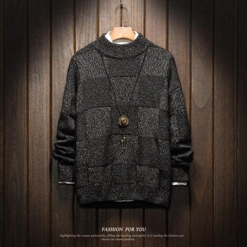 MenS Sweaters Spring Autumn Winter Clothes 2020 Plus Pull Japan Style Casual Standard Designer Pullovers