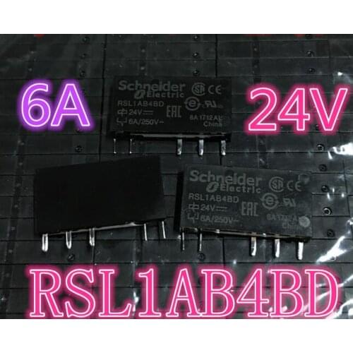 NEW relay RSL1AB4BD-24V RSL1AB4BD-24VDC RSL1AB4BD 24VDC DC24V 24V DIP5 5pcs/lot
