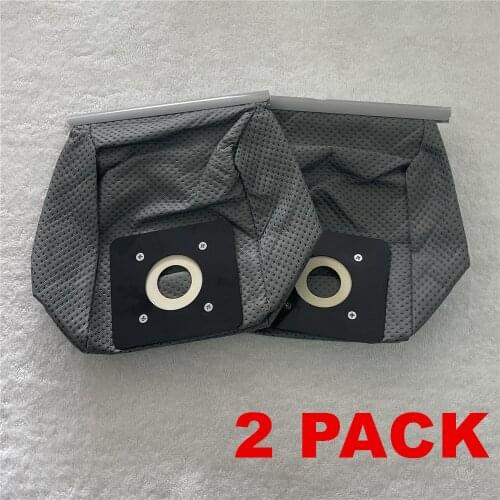 2 PACK Universal Vacuum Cleaner Cloth Dust Bag For Philips Electrolux LG Haier Samsung Vacuum Cleaner Bags Washable 11x10cm