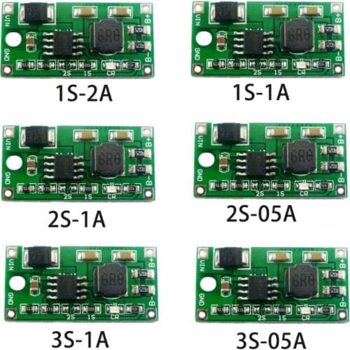 DC 5-23V 4.2V/8.4V/12.6V Lithim-ion Battery Charger Multi-Cell Synchronous Buck For 3.7V/7.4V/11.1V 18650 Lithium Cell