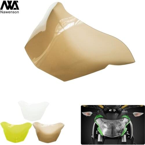 Motorcycle Headlight Screen Protector ABS Plastic Front Lamp Shield For Kawasaki Z650 Z 650 z650 2017-2018