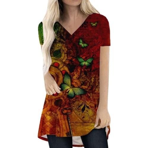 2021 Summer 3D Print Soft Short Dress Women Casual Home Dress Fashion Female Short Sleeve V-Neck Ladies Loose Mini Dresses