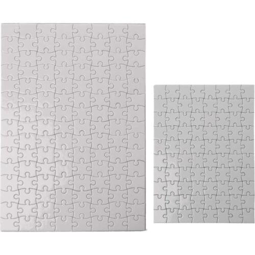 10 Packs Handmade Jigsaw Puzzles A4 A5 Sublimation Blanks Puzzles DIY Puzzle Blank Custom Puzzle for Heat Transfer Craft
