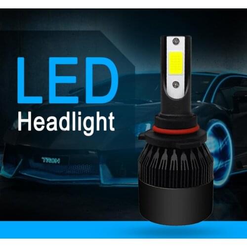 2/1PCS 260W 26000LM Headlight Kit Bulbs 9005/9006/H1/H11 LED Car Auto Headlamp Fog Light Bulbs Black Automobiles Parts