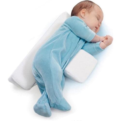 Newborn Baby Shaping Styling Pillow Anti-rollover Side Sleeping Pillow Triangle Infant Baby Positioning Pillow For 0-6 Months