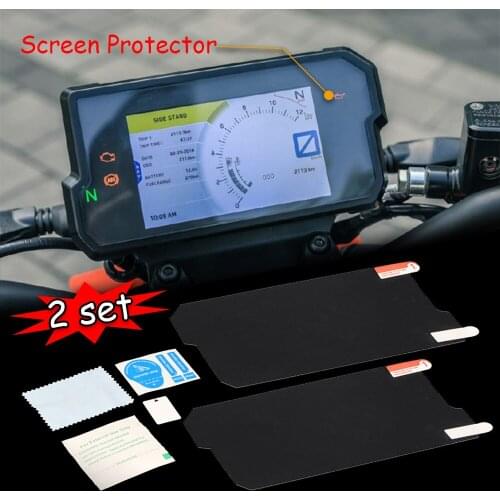 For KTM Duke 390 Duke390 Screen Protector Anti Scratch Cluster Dashboard Cover Instrument Protective Film 2017 2018 2019