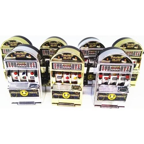 Mini Fruit Machine Lucky Jackpot Kids Toys Game Children Educational Toy Birthday Gift Entertainment Coin Games