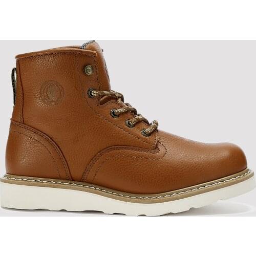 ROCKROOSTER VAP615 Top Quality Men Shoes Vibram Outsole Goodyearwelt Ankle Boot Riding Boots Men Leather Outdoor Working Boots