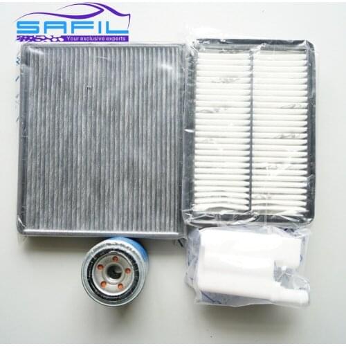 Set Filters for Hyundai Elantra 1.6 1.8 four Filter oem:28113-08000 97133-2D000 26300-35503 31911-2D000