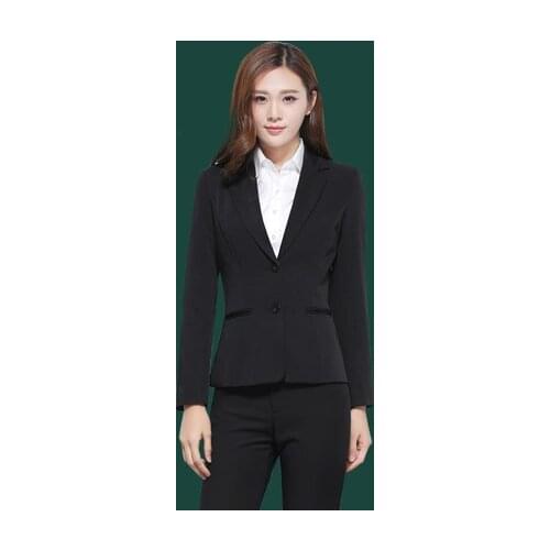 Autumn and winter wear OL suits suits formal wear overalls Ms. suits