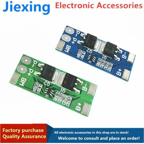 2 strings of 6.4V lithium iron phosphate protection board 7.4V lithium battery protection board 8.4V charging 8A current 10A cur