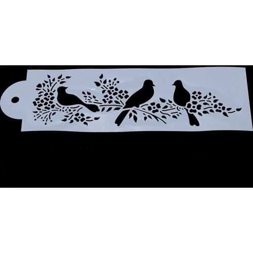 DIY Plastic Sugar Sieve Mold Fondant Printing Mold Hollow Wedding Cake Edge Decoration Template Baking Tools