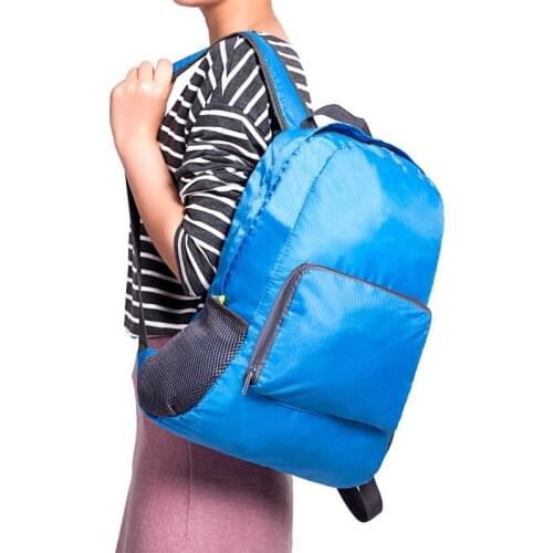 Folding Travel Backpack Nylon Waterproof Zipper Backpacks for Camping Climbing Cycling YS-BUY