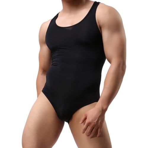 Sexy Mens Bodysuit Mens Leotard Man Shapers Belly Slimming Cincher Corset Male Underwear Tight Body Building Suits Shapewear