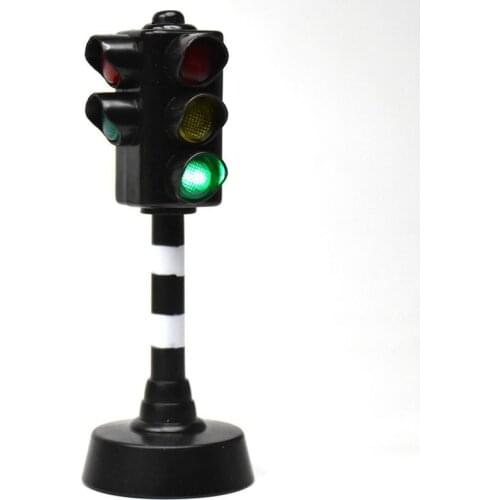 2019 new traffic light educational toys parking lot set simulation traffic lights toys early education traffic knowledge toys