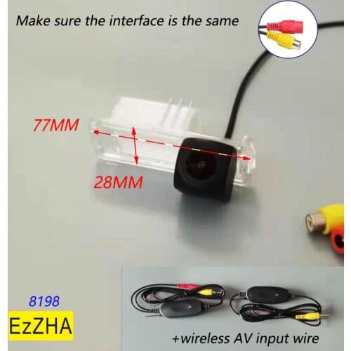 For VW Polo V (6R) Golf 6 VI Passat CC Magotan Car CCD Fisheye Night Vision Reverse Backup Parking Waterproof Rear View Camera