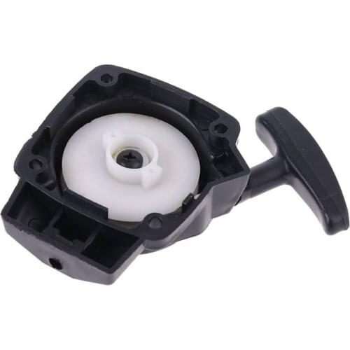1Set 26CC 1E34F Brush Cutter Grass Hedge Trimmer Starter with Pulley Plate Replacement for Mitsubish CG260 BC260