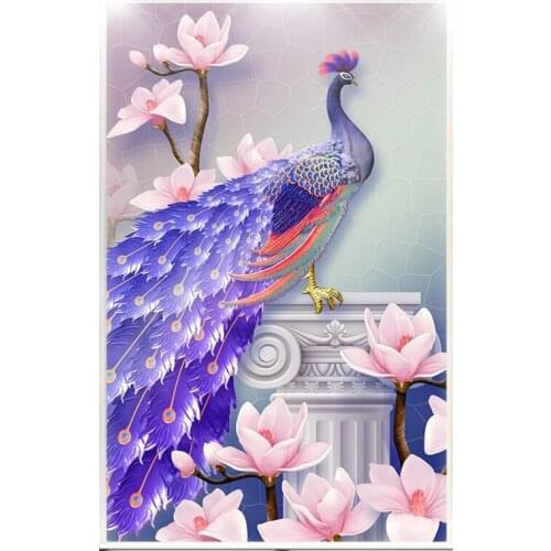 2017 5D DIY,Diamond Painting,Diamond Embroidery,Rhinestone,Peacock,Full Cross Stitch Crafts,Needlework,3D,Christmas Decor Gifts