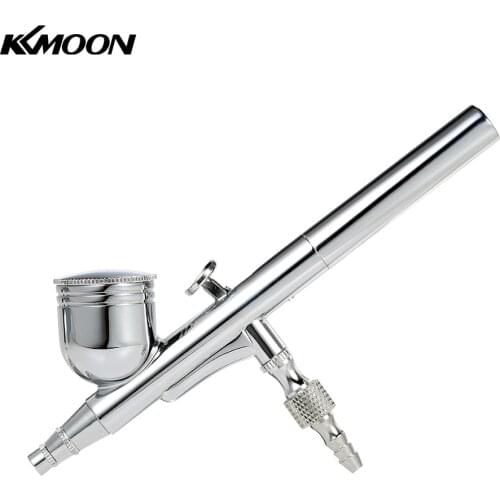 Double Action Airbrush for Art Painting Tattoo Spray Model Airbrush Nail Tool 0.3mm 7cc + Air Brush Cleaning Repair Tool Kit