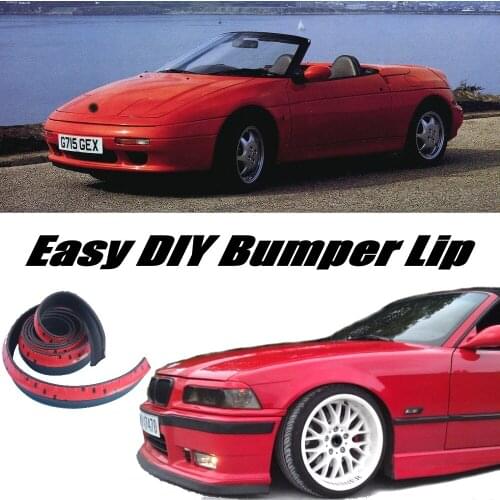 Bumper Lip Deflector Lips For Lotus Elan 2013~2015 Front Spoiler Skirt For Car View Tuning / Body Kit / Strip
