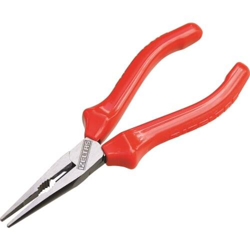Izeltas Long Nose Pliers Flat Tip Opaque Isolated 140 Mm, Pliers, Repair Tools
