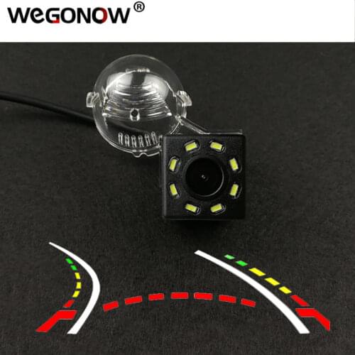 For Suzuki Grand Vitara SX4 Crossover Alto S-Cross HD Wireless Car CCD Rear Camera Fisheye 8 12 led dynamic Night vision bracket