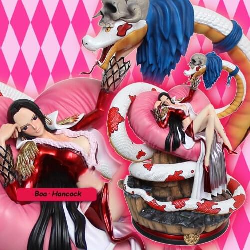 35cm Japanese anime ONE PIECE Figure Boa Hancock Big Size Statue Huge PVC Action Figure Model For Collection Anime Toy Figure