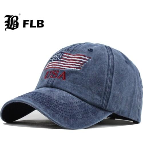 [FLB] 2020 New Washed Cotton Baseball Cap Snapback Hat For Men Women Dad Hat Embroidery Casual Cap Casquette Hip Hop Cap F398