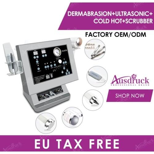 Nova 4in1 Diamond Microdermabrasion Dermabrasion Peeling Skin Scrubber Ultrasonic Skin Rejuvenation facial peeling SALON MACHINE