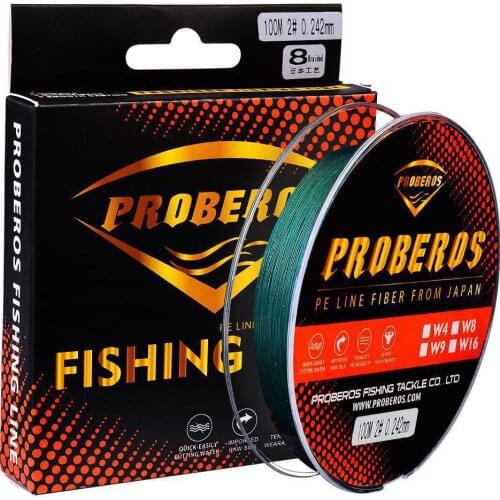 Pe new Hot sale 8 share Red 100m 40lb-120lb Braided Carp Multifilamento Fishing Line accessories