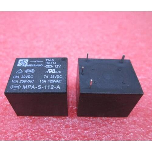 NEW relay MPA-S-112-A-12V MPA-S-112-A 12V MPAS112A 12VDC DC12V 12V DIP4