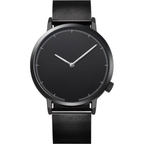 POPLOV Mens Stainless Steel Watch